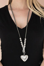 Load image into Gallery viewer, Paparazzi Forbidden Love Silver Necklace