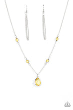 Load image into Gallery viewer, Paparazzi Romantic Rendezvous Yellow Necklace