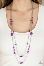 Load image into Gallery viewer, Paparazzi Day Trip Delights Necklace (Available in Blue and Purple)