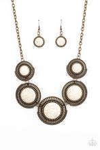 Load image into Gallery viewer, Paparazzi She Went West Brass Necklace