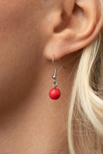 Load image into Gallery viewer, Paparazzi Geographically Gorgeous - Red Necklace