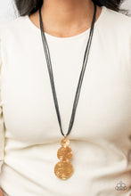 Load image into Gallery viewer, Paparazzi Circulating Shimmer Black Necklace