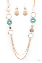 Load image into Gallery viewer, Paparazzi Grounded Glamour Gold Necklace