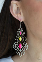 Load image into Gallery viewer, Paparazzi Flamboyant Frills - Multi Earrings