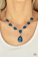 Load image into Gallery viewer, Paparazzi Party Paradise Blue Necklace