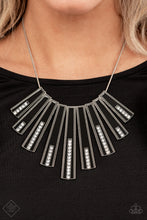 Load image into Gallery viewer, Paparazzi FAN-tastically Deco - Black Necklace (September 2021 Fiercely 5th Avenue Fashion Fix)