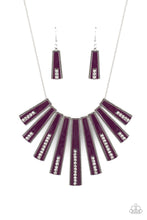 Load image into Gallery viewer, Paparazzi FAN-tastically Deco - Purple Necklace