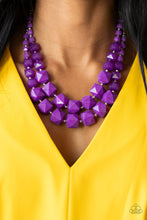 Load image into Gallery viewer, Paparazzi Summer Excursion - Purple Necklace