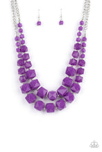Load image into Gallery viewer, Paparazzi Summer Excursion - Purple Necklace