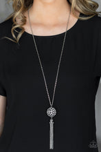 Load image into Gallery viewer, Paparazzi Rhinestone Revolution White Necklace (September 2021 Life of the Party)