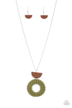 Load image into Gallery viewer, Paparazzi Homespun Stylist Green Necklace