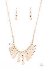 Load image into Gallery viewer, Paparazzi The MANE Course Gold Necklace