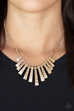 Load image into Gallery viewer, Paparazzi The MANE Course Gold Necklace