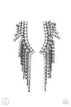 Load image into Gallery viewer, Paparazzi Thunderstruck Sparkle - Black Earrings