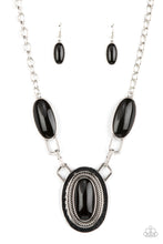 Load image into Gallery viewer, Paparazzi Count to TENACIOUS - Black Necklace