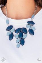 Load image into Gallery viewer, Paparazzi Date Night Nouveau Blue Necklace - Glimpses of Malibu October 2021 Fashion Fix