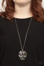 Load image into Gallery viewer, Shattered Sunset - Silver Necklace