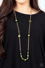 Load image into Gallery viewer, Paparazzi Pardon My FABULOUS - Green Necklace