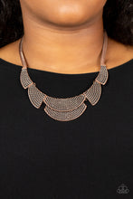 Load image into Gallery viewer, Paparazzi Empress Empire - Copper Necklace
