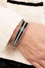 Load image into Gallery viewer, Paparazzi Exquisitely Empirical Black Bracelet (September 2021 Fiercely 5th Avenue Fashion Fix)