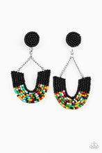 Load image into Gallery viewer, Paparazzi Make it RAINBOW - Black Earrings