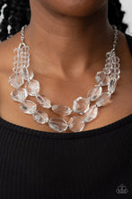 Load image into Gallery viewer, Paparazzi Icy Illumination White Necklace