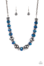 Load image into Gallery viewer, Paparazzi Interstellar Influencer - Blue Necklace (May 2022 Life of the Party)