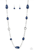 Load image into Gallery viewer, Paparazzi Barcelona Bash - Blue Necklace