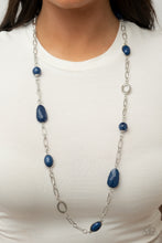 Load image into Gallery viewer, Paparazzi Barcelona Bash - Blue Necklace