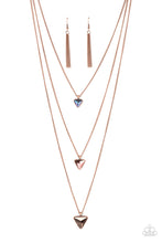 Load image into Gallery viewer, Paparazzi Follow the LUSTER Copper Necklace