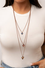 Load image into Gallery viewer, Paparazzi Follow the LUSTER Copper Necklace