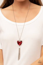 Load image into Gallery viewer, Paparazzi Finding My Forever - Red Necklace