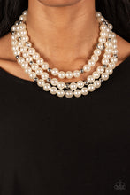 Load image into Gallery viewer, Paparazzi Needs No Introduction - White Necklace