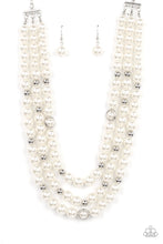 Load image into Gallery viewer, Paparazzi Needs No Introduction - White Necklace