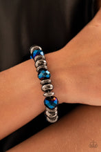 Load image into Gallery viewer, Paparazzi Power Pose - Blue Bracelet (May 2022 Life of the Party)