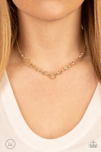 Load image into Gallery viewer, Paparazzi Regal Rebel - Gold Necklace