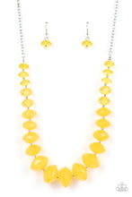 Load image into Gallery viewer, Paparazzi Happy-GLOW-Lucky - Yellow Necklace