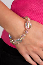 Load image into Gallery viewer, Paparazzi Iridescent Illusions - Gold Bracelet