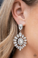 Load image into Gallery viewer, Paparazzi My Good LUXE Charm - White Earrings (August 2022 Life of the Party)
