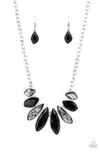 Load image into Gallery viewer, Paparazzi Crystallized Couture - Black Necklace