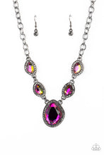 Load image into Gallery viewer, Paparazzi The Upper Echelon - Multi Oil Spill Necklace