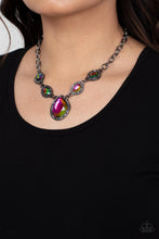 Load image into Gallery viewer, Paparazzi The Upper Echelon - Multi Oil Spill Necklace
