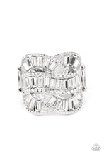 Load image into Gallery viewer, Paparazzi Six-Figure Flex - White Ring (October 2022 Life of the Party)