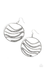 Load image into Gallery viewer, Paparazzi Fighting Fortune - White Earrings