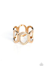 Load image into Gallery viewer, Paparazzi Opulent Ovals - Gold Bracelet