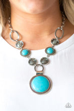 Load image into Gallery viewer, Paparazzi Sedona Drama Blue Necklace