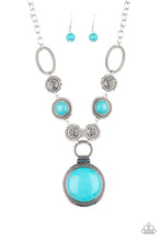 Load image into Gallery viewer, Paparazzi Sedona Drama Blue Necklace