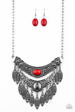 Load image into Gallery viewer, Paparazzi Island Queen Red Necklace