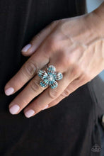 Load image into Gallery viewer, Paparazzi Botanical Ballroom Blue Ring