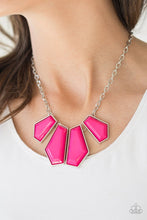Load image into Gallery viewer, Paparazzi Get Up and GEO Pink Necklace